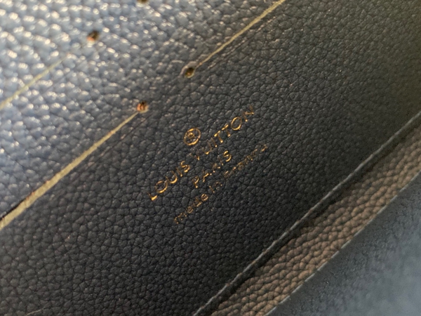 LVコピーウォレット素材ディテール